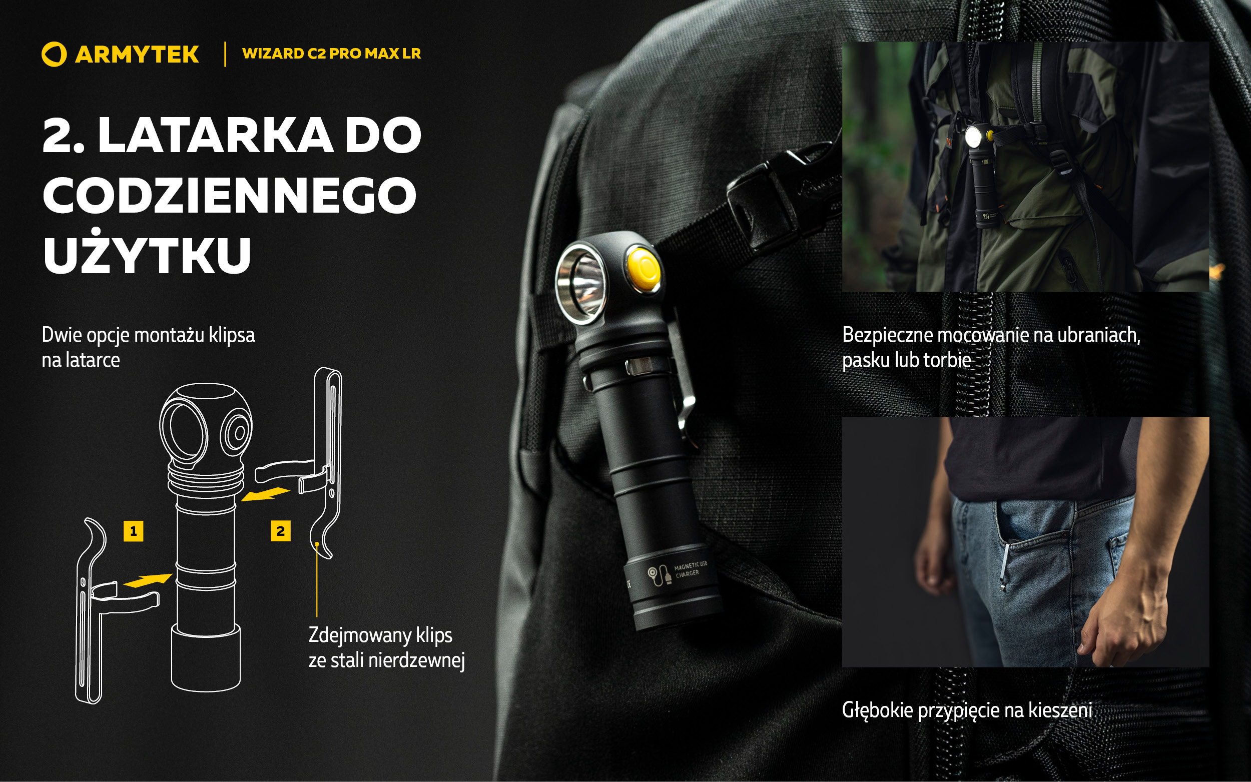 ARMYTEK WIZARD C2 PRO MAX 防災　災害対策　地震対策 ARMYTEK WIZARD C2 PRO MAX 防災 災害対策 地震対策
